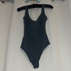 SKIMS Cotton Rib Bodysuit - Deep Sea